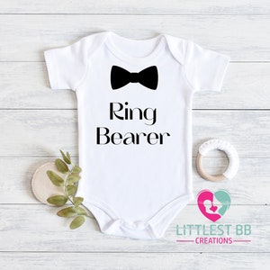 Ring Bearer Baby Onesie® - Ring security Onesie® - Wedding Day Baby Outfit - Baby Boy Onesie®