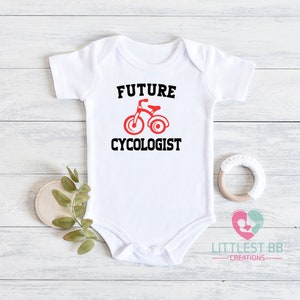 Future Cycologist Onesie® - Cute Baby Onesie® - Bike Onesie® - Sports Onesie® - Adventure Baby Onesie®