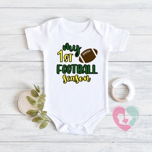 My 1st Football Season Onesie® - Cute Baby Onesie® - Football - Sports Onesie® - Unisex Baby Clothes