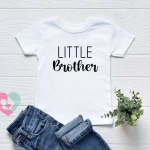 Little Brother Shirt - Cute Little Brother Shirt -  Little Brother Gift - Matching Brothers