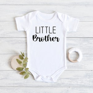 Little Brother Onesie® - Cute Little Brother Baby Onesie® -  Little Brother Gift