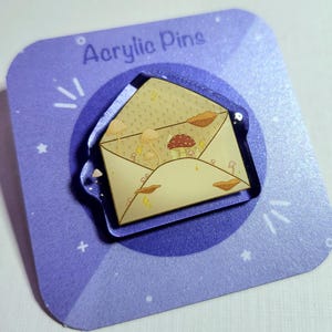 Mushy Mail 1.5&quot; Acrylic Pin