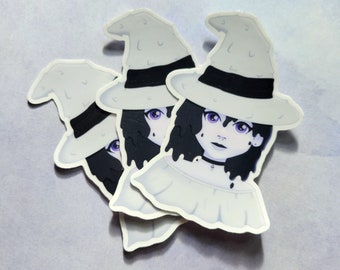 Ink Cap Witch 3 inch Vinyl Sticker