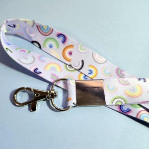 Pride Flag Rainbows Lanyard - Pride Lanyard