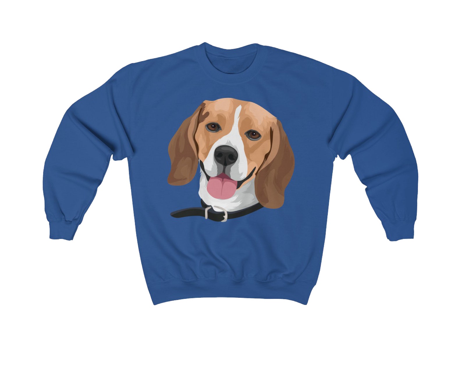 Custom Beagle Sweatshirt Beagle Dog Photo Shirt Custom Etsy