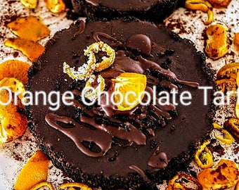 Orange Chocolate tart