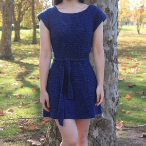 Crochet Dress Cap Sleeves - Crochet pattern pdf instant digital download forthefrills