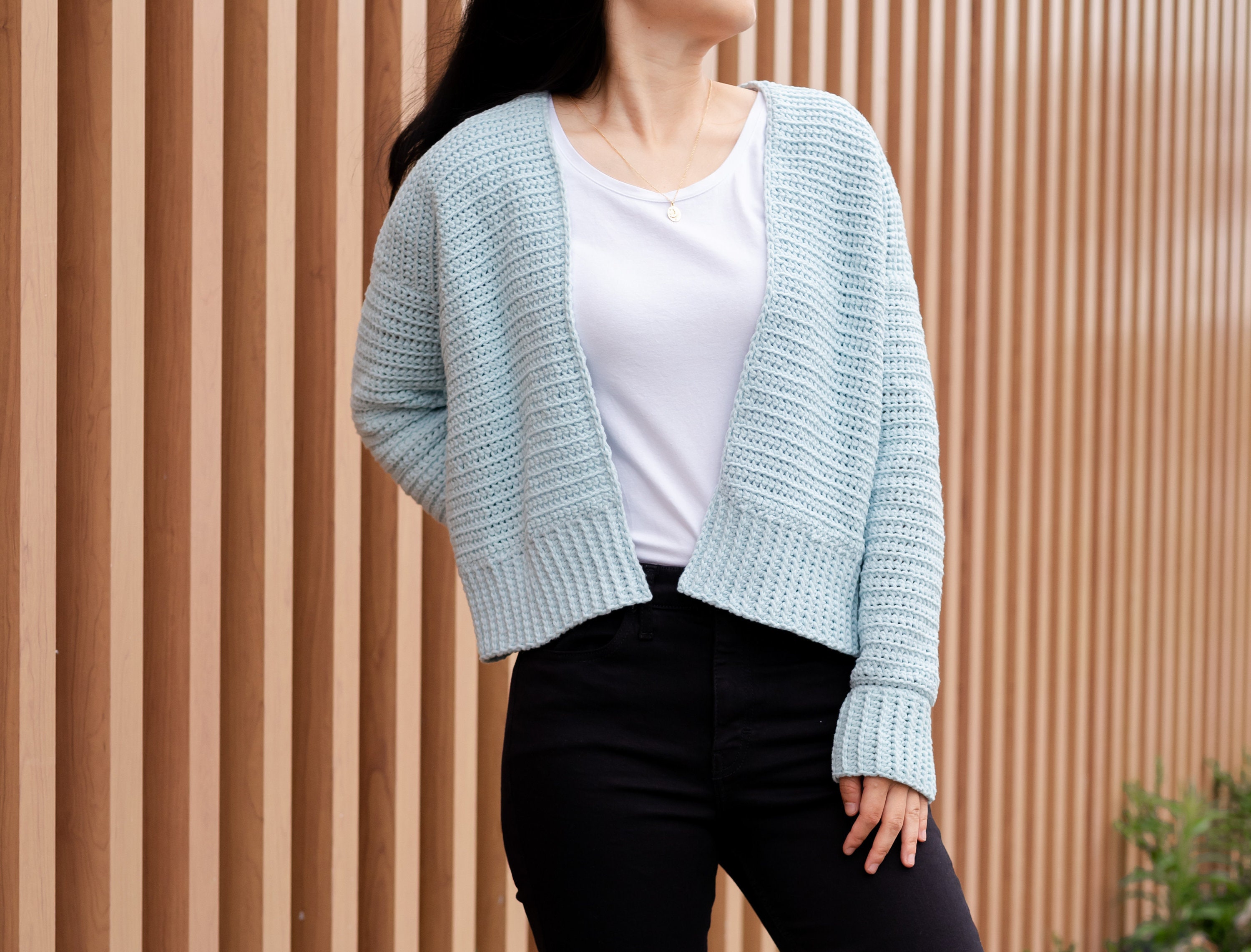 diy crochet cardigan