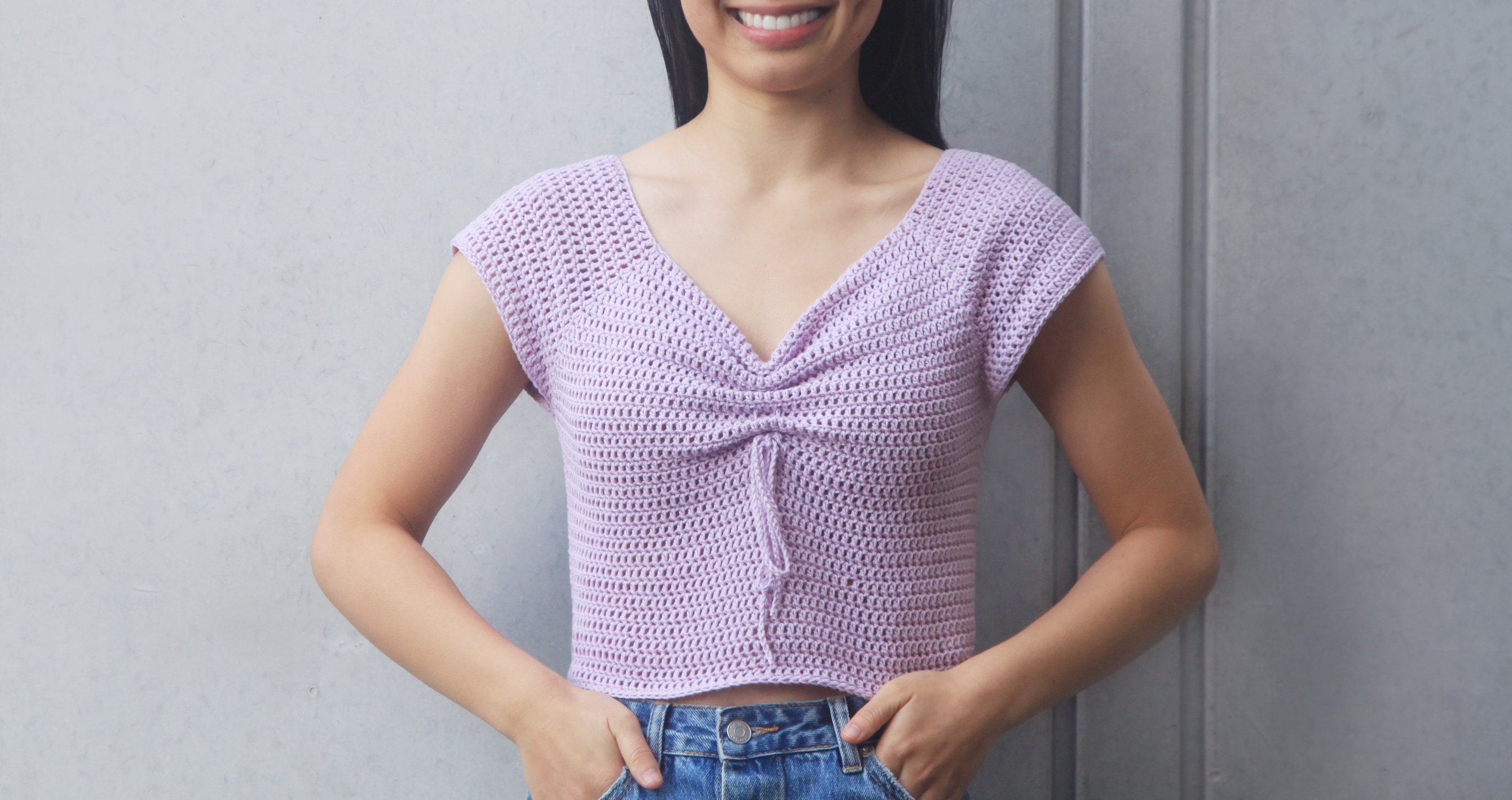 Ravelry: Terracotta Ribbed Crop Top pattern by Grace Forthefrills