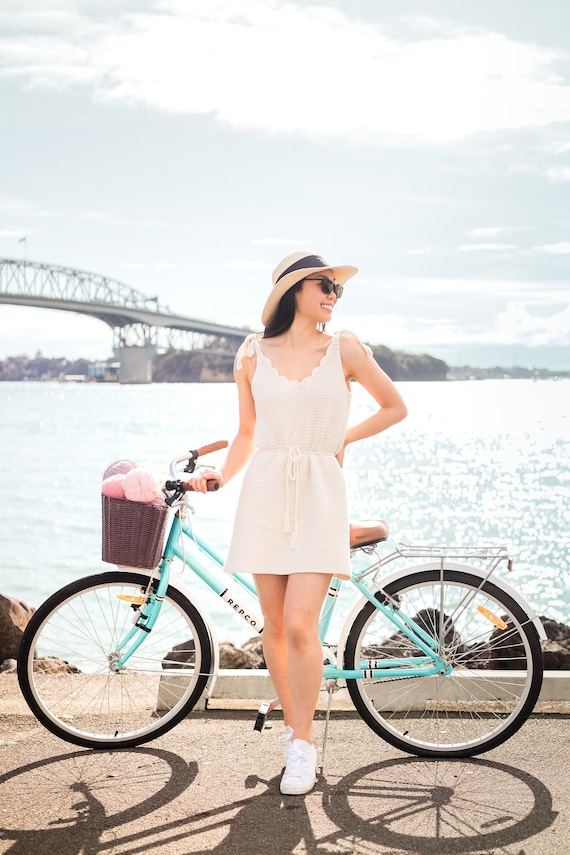 Crochet Scallop Scoop Beach Dress