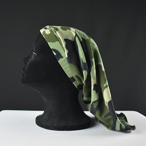 Camouflage Loc Sock, Dreadlock Sock, Loc Sock for Braids,  Stretchy Loc Sock, abstract loc Soc, Loc Sock, Unisex Loc Sock, print loc soc