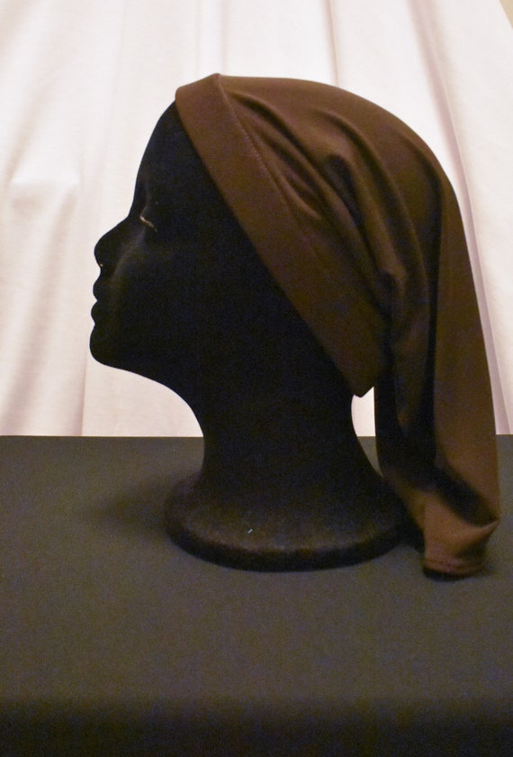 Loc Soc - Dreadlock Sock - Loc Sock for Braids - Stretchy Loc Sock - Brown loc Soc - Loc Sock - Unisex Loc Sock - Headwraps for women