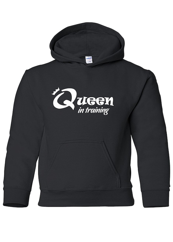 Queen Hooded Sweatshirt, Hoody, Black Hoody, White Hoody, Hoodies, Black Hoodies, Pull Over Hoodies