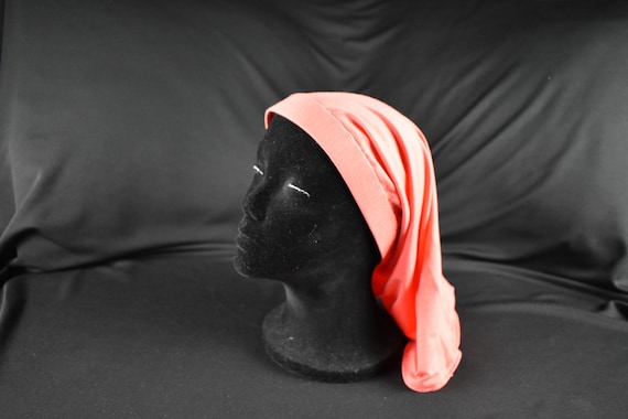Loc Soc,  Loc Sock, Peach Loc Sock, Orange Loc Soc - Dreadlock Sock -  Loc Sock for Braids -  Stretchy Loc Sock - Unisex Loc Sock