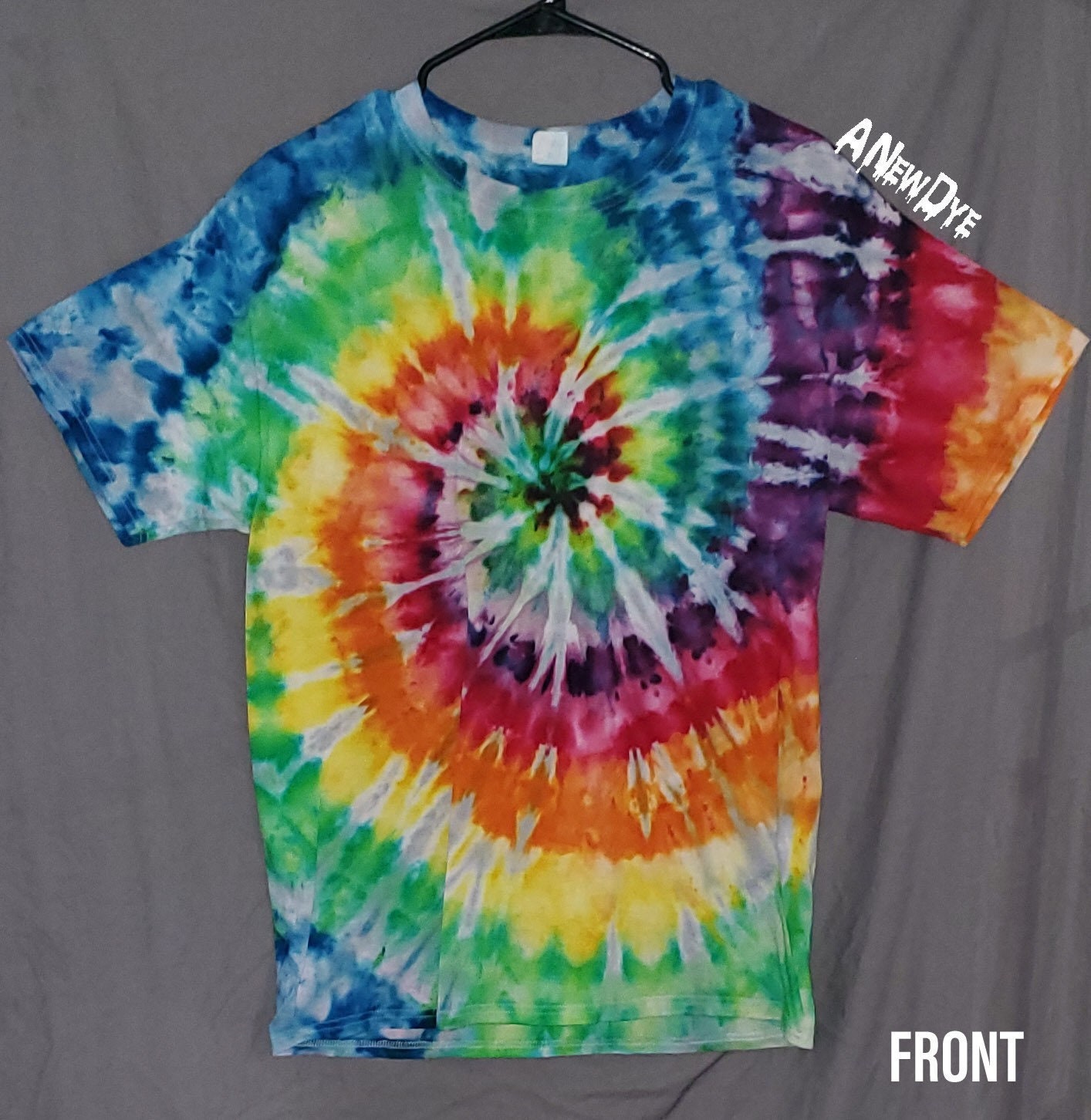Rainbow Spiral T-Shirt | Etsy