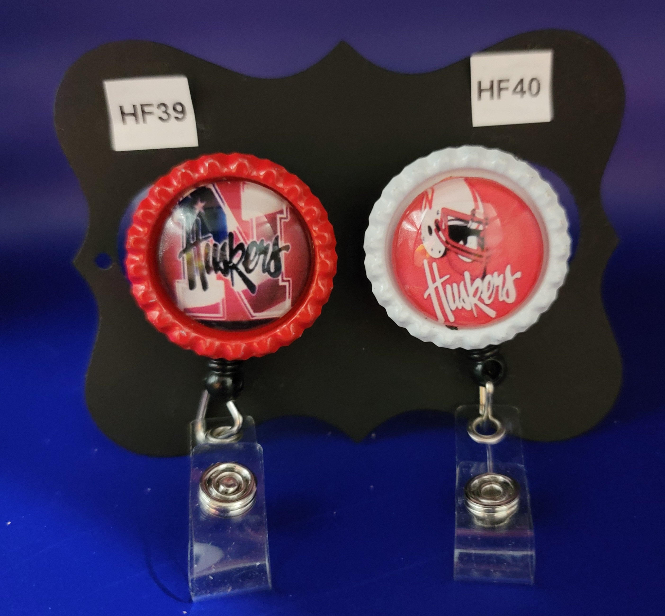 Nebraska Cornhuskers Retractable Badge Holder - Interstate Sports