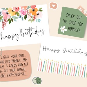 Printable Birthday Card Birthday Card Printable Digital - Etsy
