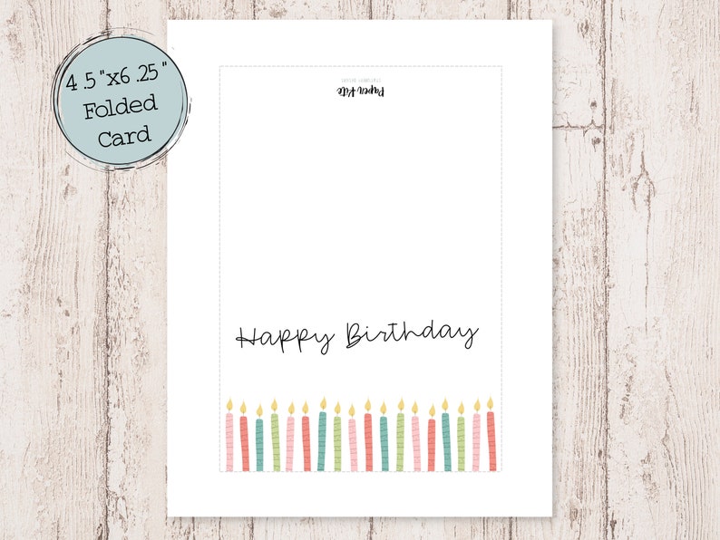 Printable Birthday Card Birthday Card Printable Digital Birthday Cards Printable Happy Birthday Cards Birthday Card Digital image 3