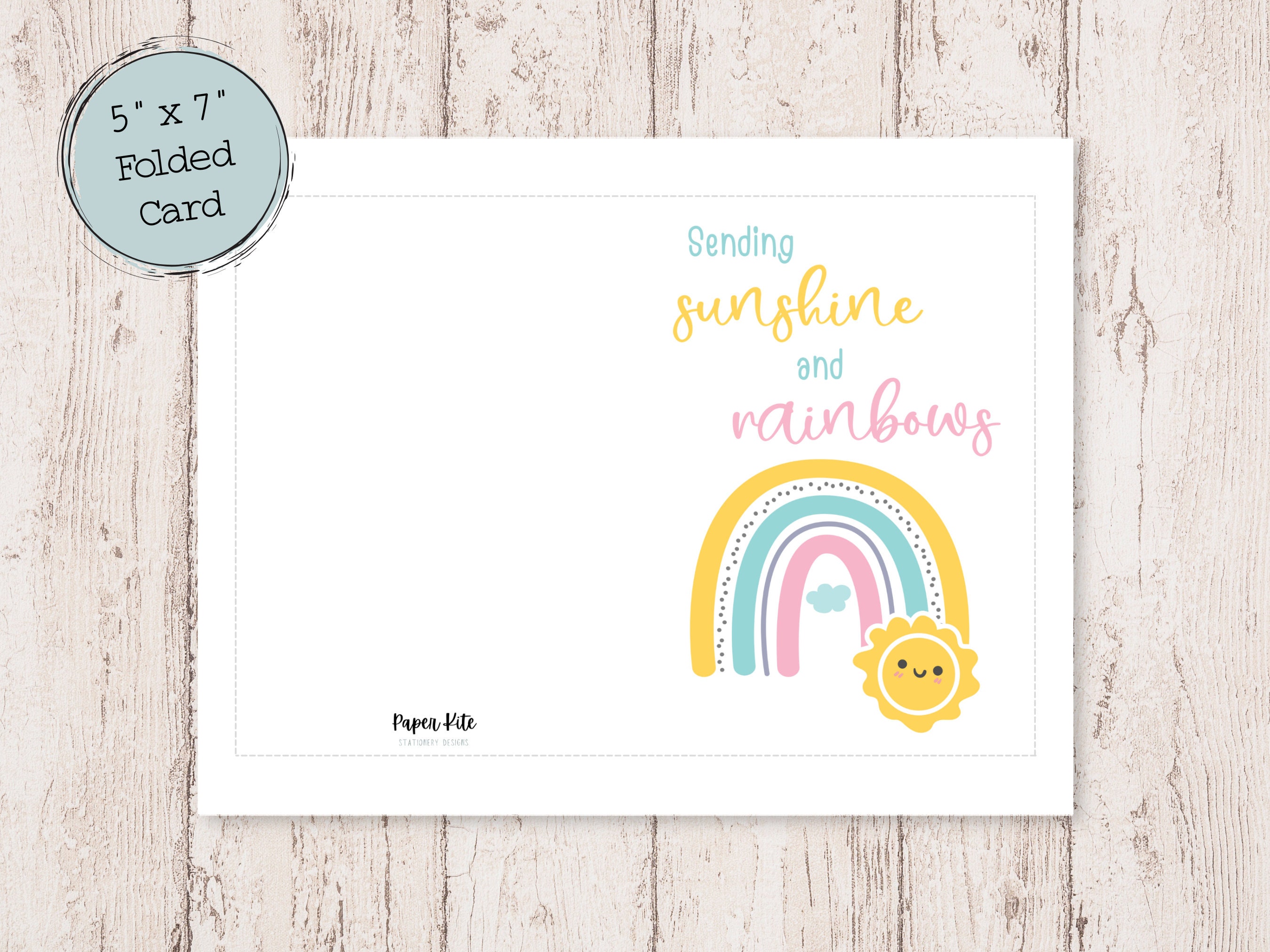 Sending Sunshine Printable Card | Greeting Printable Cards ...