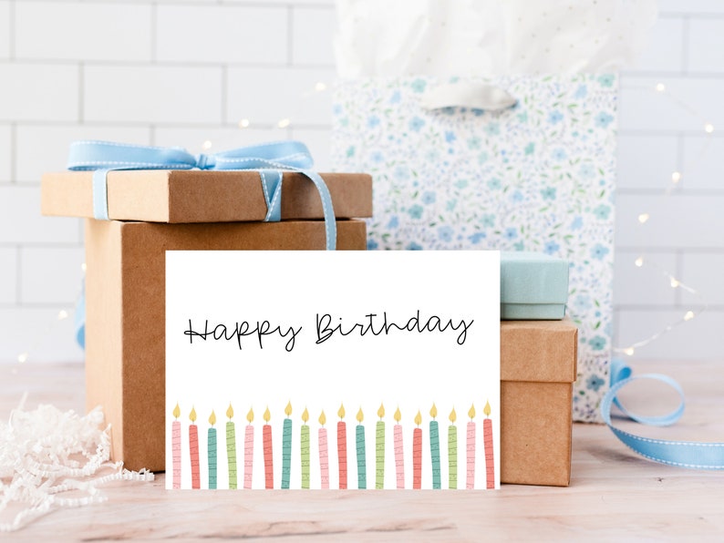Printable Birthday Card Birthday Card Printable Digital Birthday Cards Printable Happy Birthday Cards Birthday Card Digital image 7