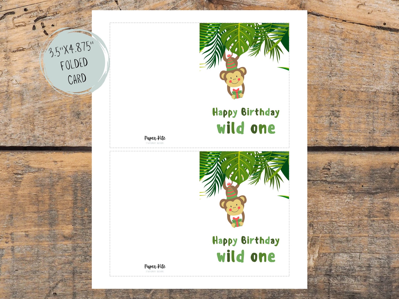 1st Birthday Card Printable First Birthday Digital Printable - Etsy