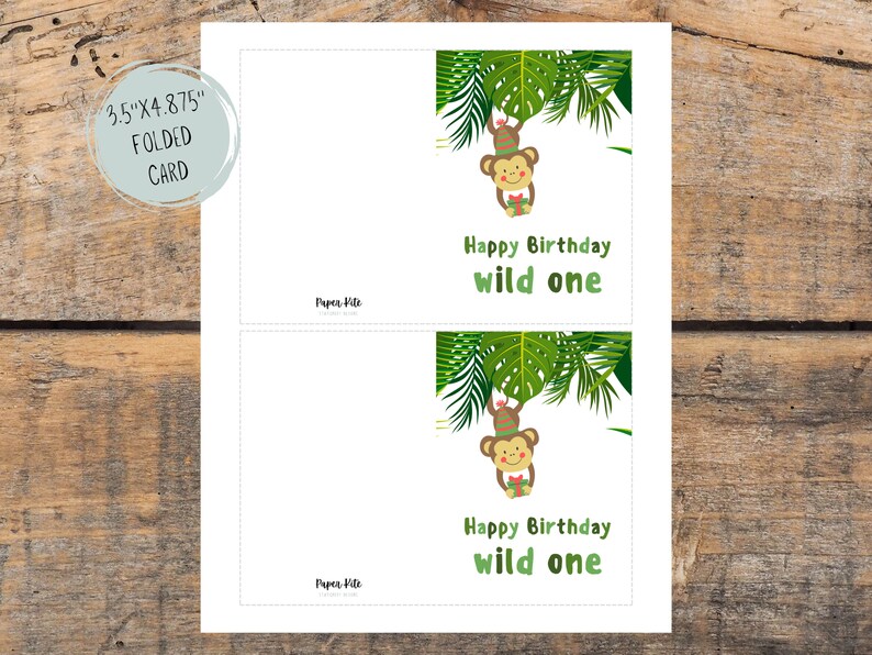 1st Birthday Card Printable First Birthday Digital Printable - Etsy