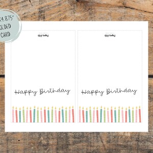 Printable Birthday Card Birthday Card Printable Digital - Etsy