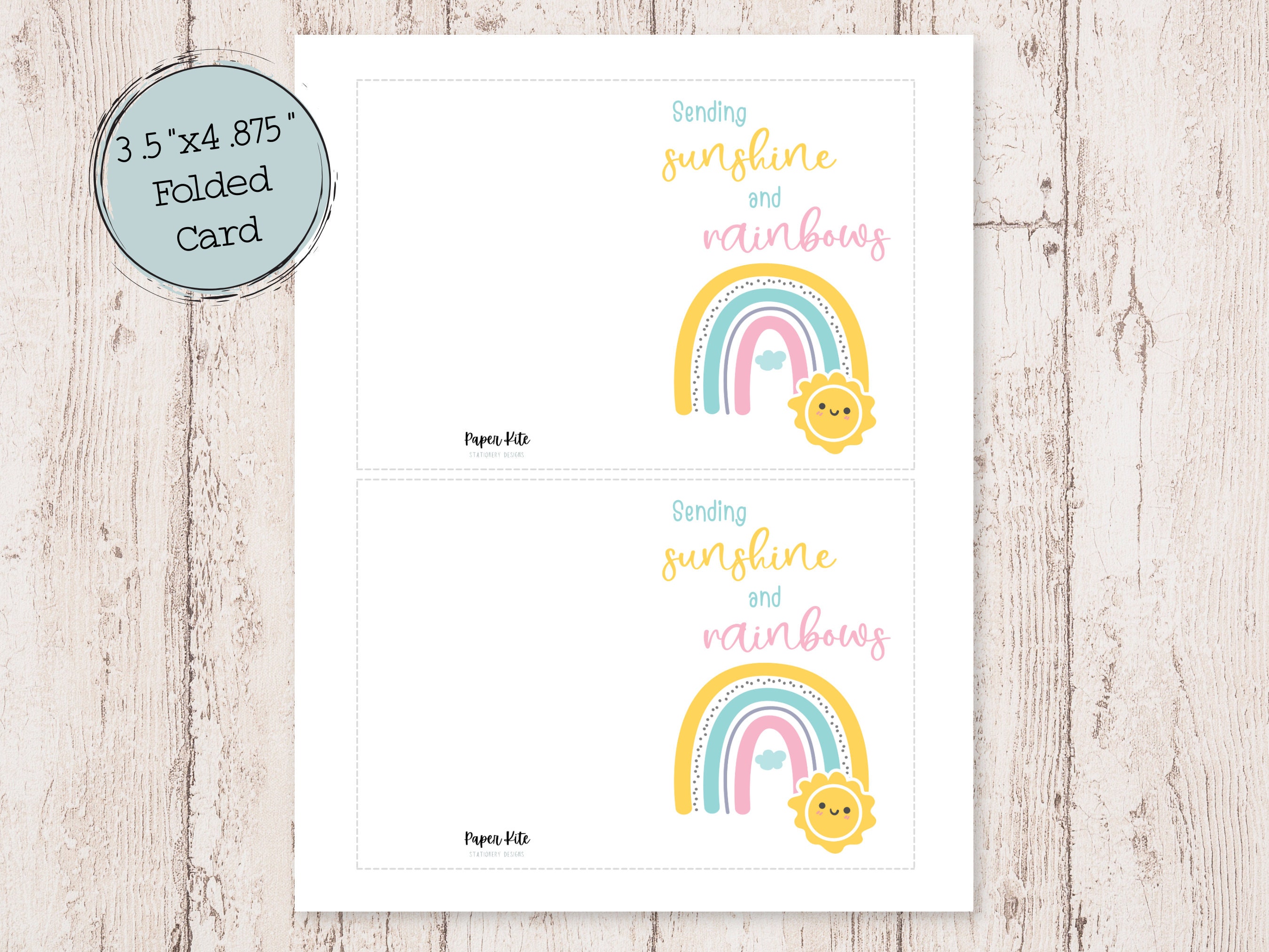 Sending Sunshine Printable Card | Greeting Printable Cards ...
