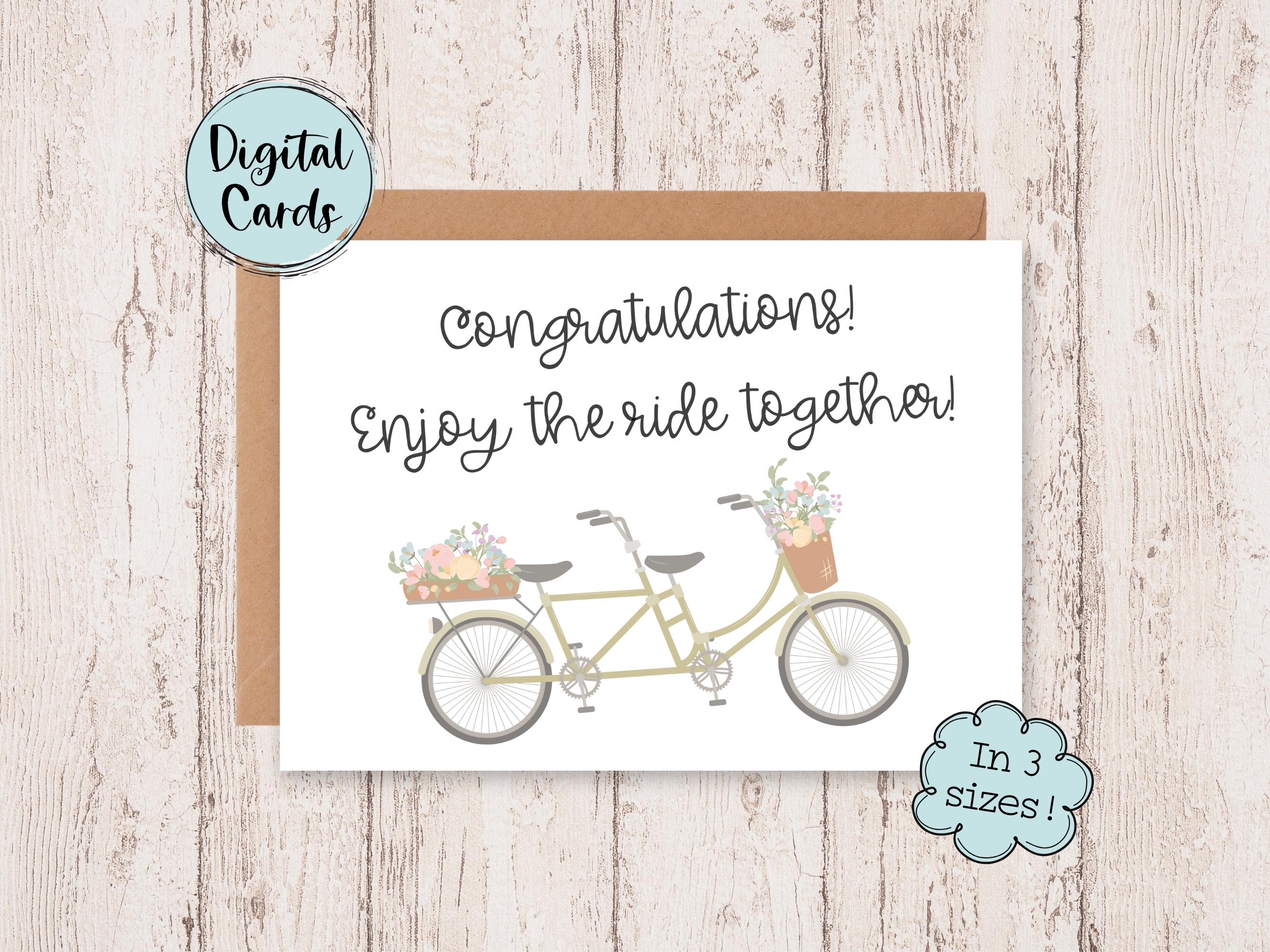 Bicycle Congrats