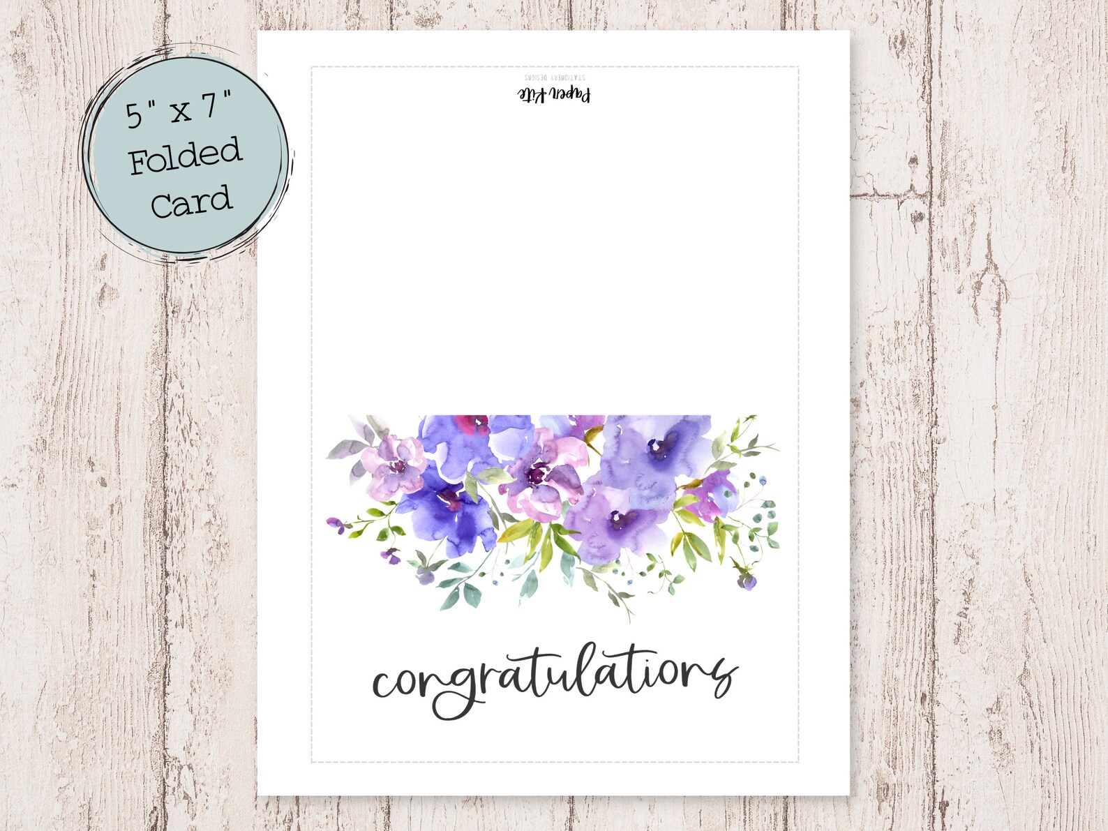 Floral Congratulations Printable Cards Wedding - Etsy
