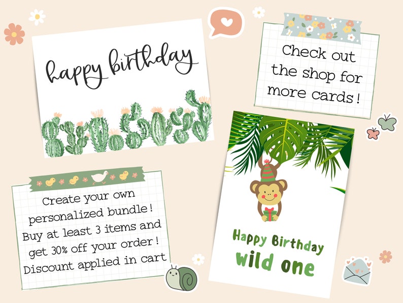 1st Birthday Card Printable First Birthday Card Printable - Etsy