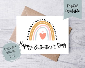 Digital Galentines Card | Printable Galentine Card | Digital Galentine's Day Card | Happy Galentine's Day Card | Printable Galentines Day