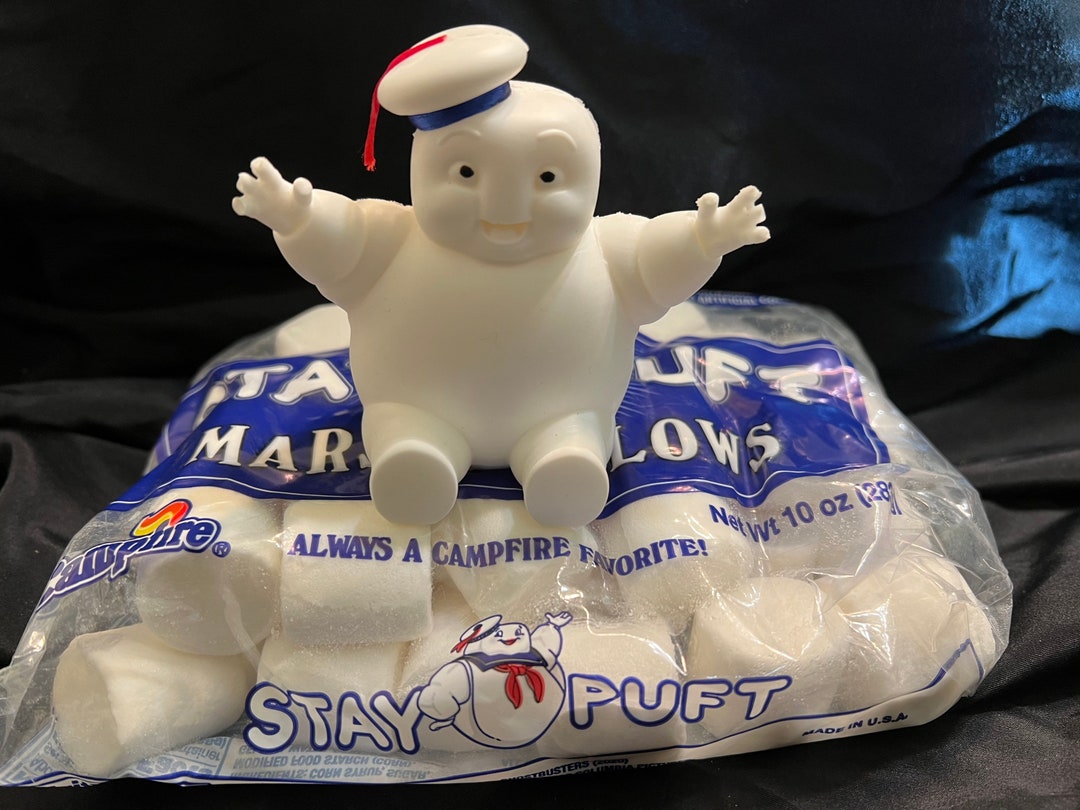 Mini Stay Puft Marshmallow Man Hand Made Soft Toy Etsy