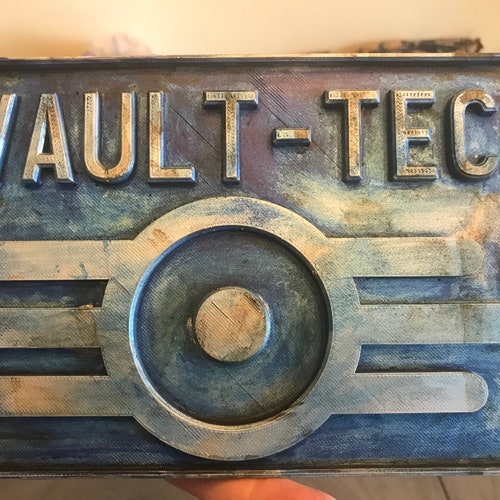 Old Vault Tec Wall Decor - Etsy
