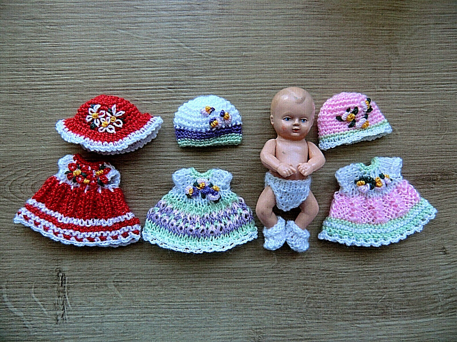 Miniature doll clothes clothing set dolls suit beanie dress Etsy