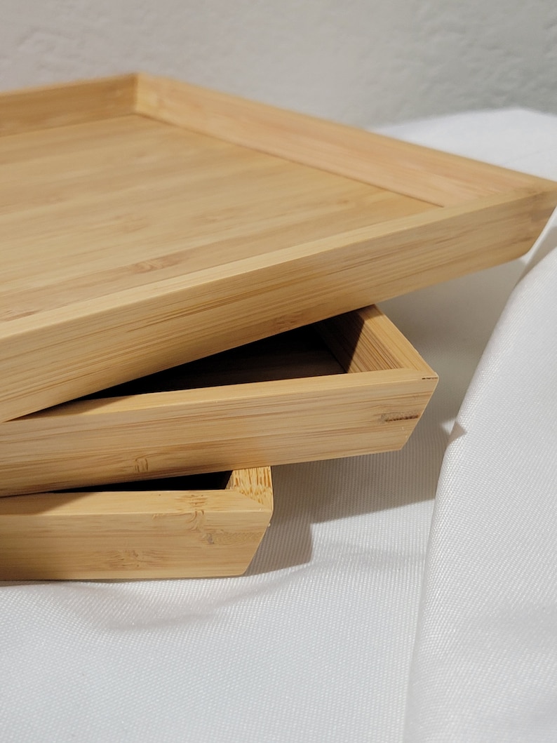 Funny bamboo serving tray, charcuterie board image 5