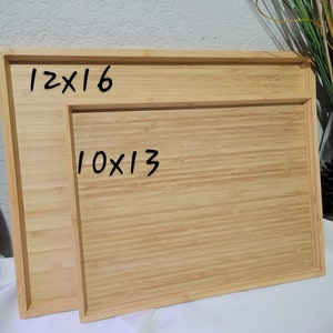 Funny bamboo serving tray, charcuterie board image 8