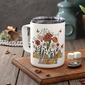 Insurance Agent Gifts for Women Personalized Health Insurance Agent Travel Mug Her State Farmers Insurance Retirement Cup Insurance Broker