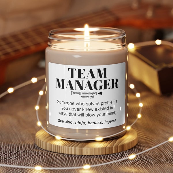 Funny Team Manager Etsy