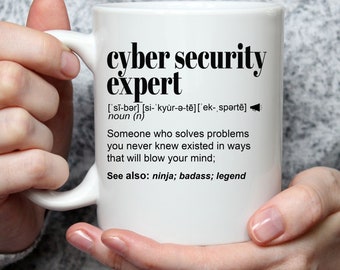 Cybersecurity Analyst Solve Problems Gift Coffee Mug