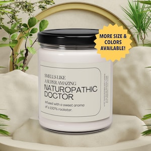 Naturheilkunde Doktorkerze, Naturheilkunde Geschenke, Naturheilkunde, Doktorgeschenke Männer, Frauen Arzt Danke, Naturheilkunde, Kräuterkunde