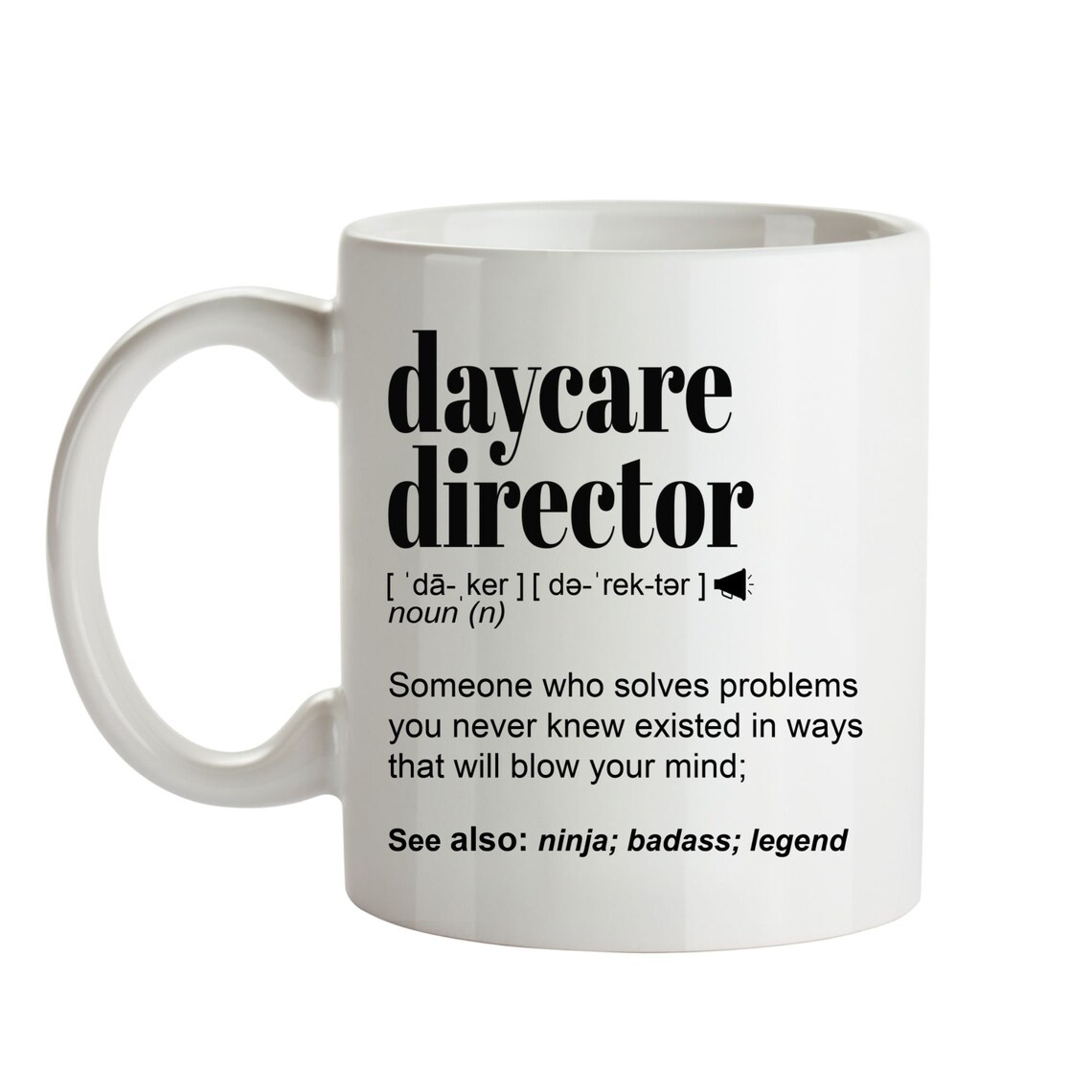 Funny DAYCARE DIRECTOR Gift Mug l For Women and Men l Etsy