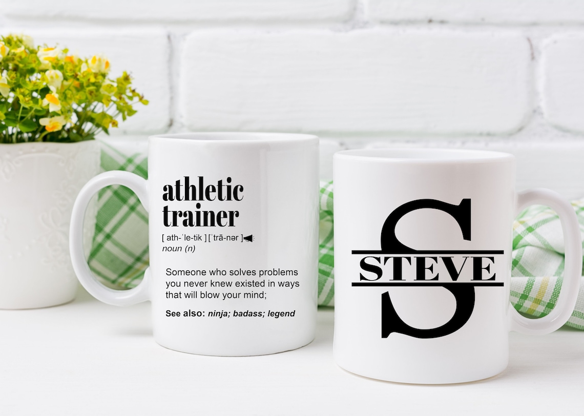 ATHLETIC TRAINER Gift Mug for Men and Women l For Birthday Etsy