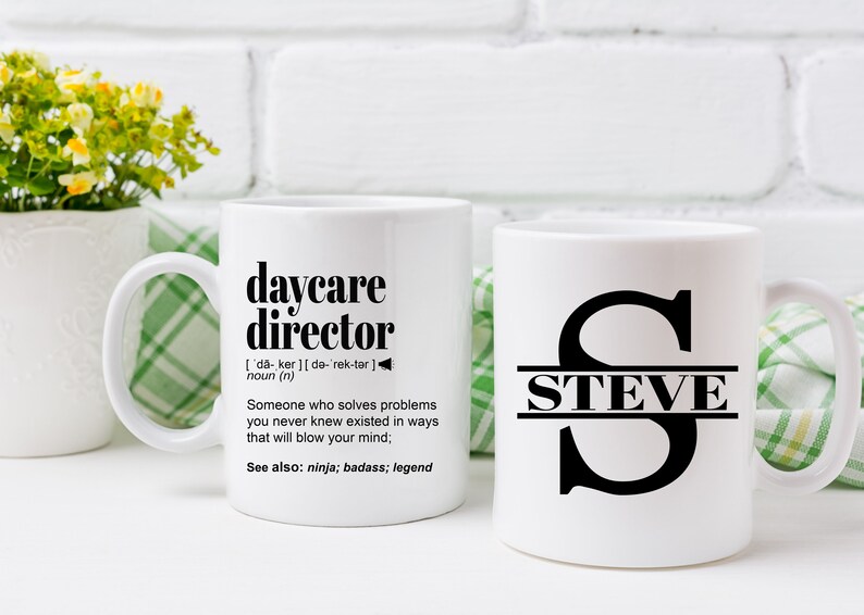 Funny DAYCARE DIRECTOR Gift Mug L for Women and Men L Etsy