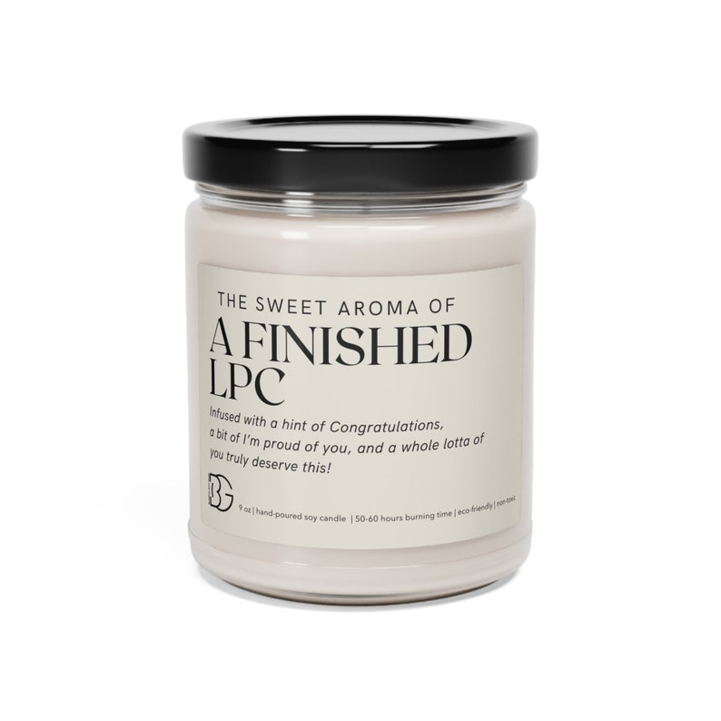 LPC Graduation Gift, LPC Grad Gift Smells Like Candle, Licensed ...