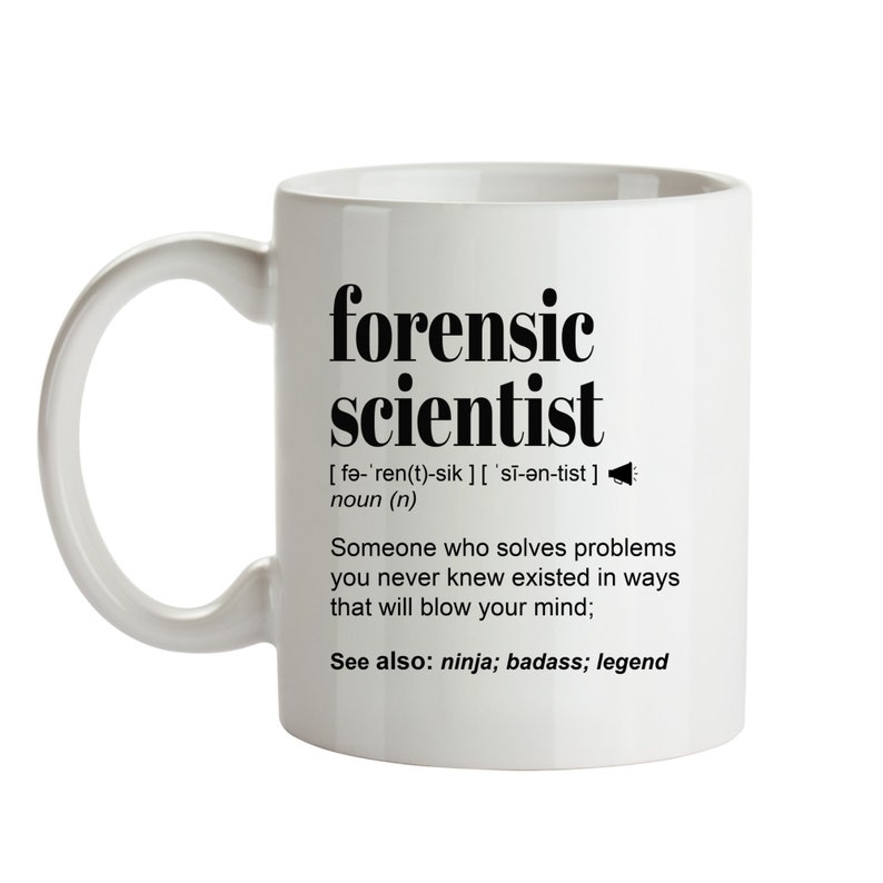 Funny FORENSIC SCIENTIST Gift Mug for Men and Women L for Etsy