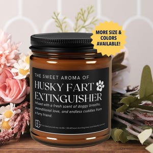 husky gifts, husky mom gifts, funny dog candle, dog lover gifts, husky owner gift, pet parent gifts, dog humor gifts, new puppy gift, unique candle gift, cozy home decor, dog mom birthday, pet lover candle, husky themed gifts, pet appreciation gifts, funny pet owner gifts