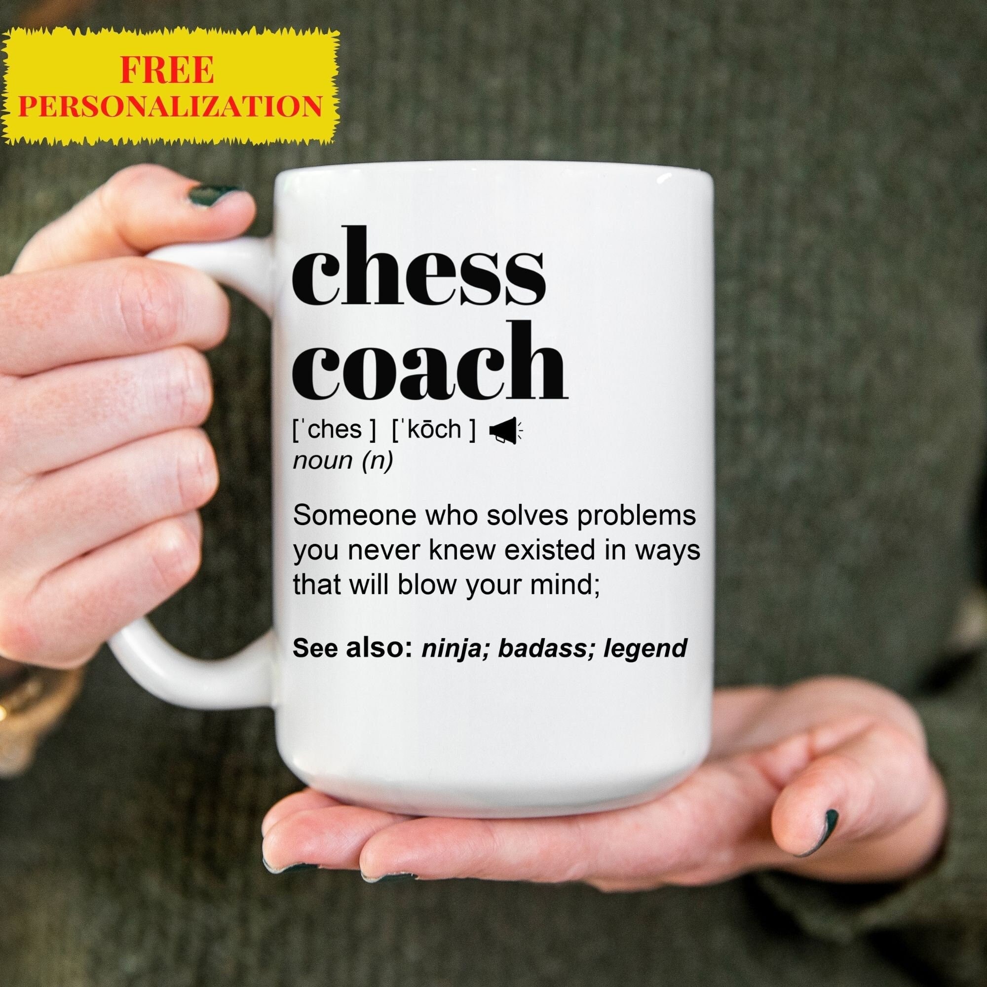 Vienna Gambit Chess Mug