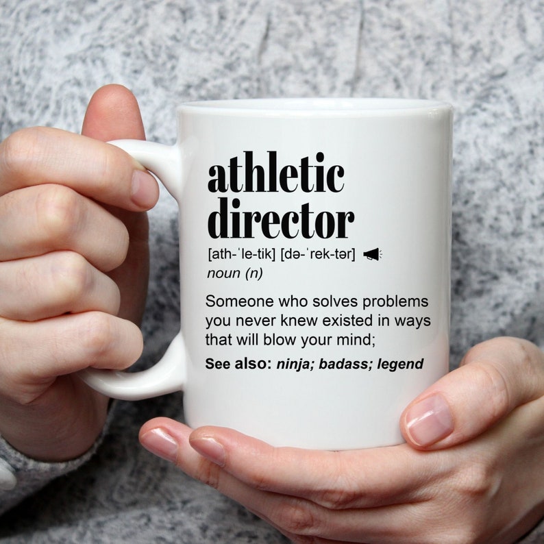 Athletic Director Gift Mug for Birthday Appreciation Thank Etsy