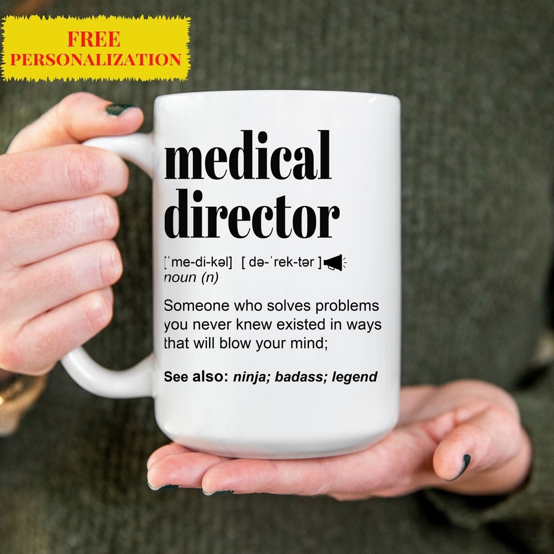 Medical Director Gifts Medical Examiner Mug for Birthday Etsy